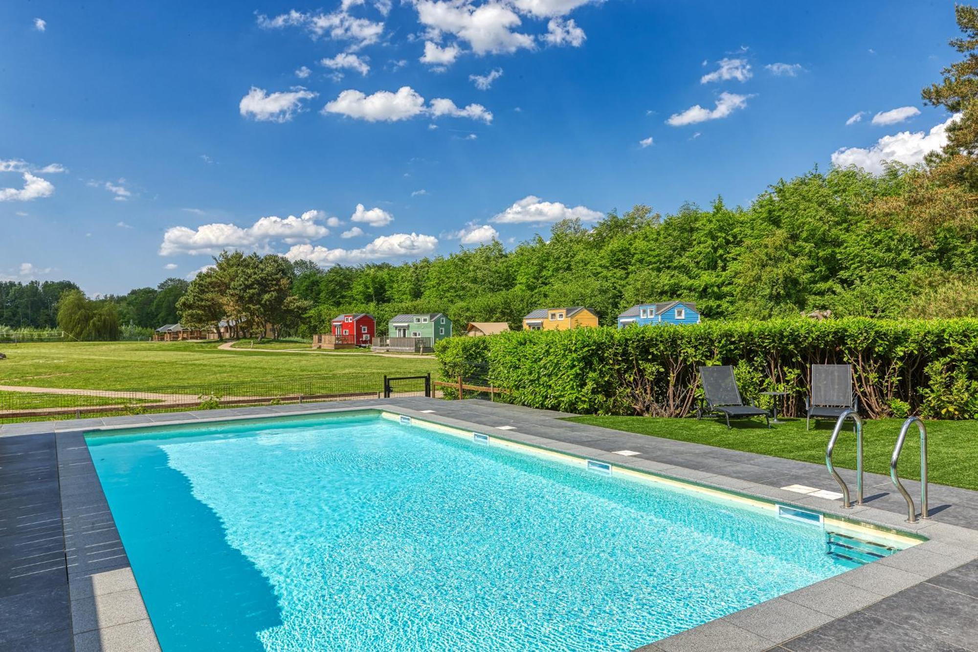 Forest Villa With Shared Pool & Eco Wellness Zeewolde Buitenkant foto